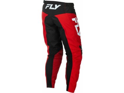 Kalhoty F-16, FLY RACING - USA 2026 (červená/černá/bílá) (Velikost 30)