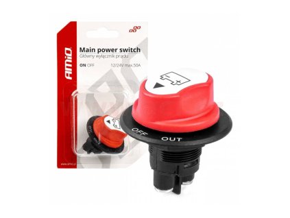 odpojovac baterie 12 24v max 50a