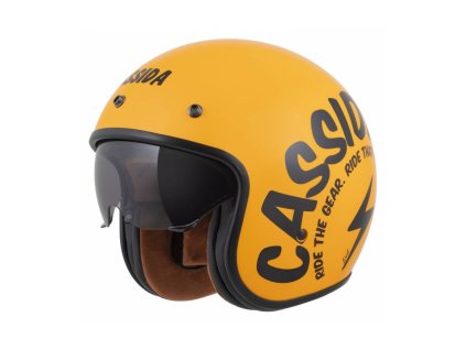 Přilba Oxygen 2.0 Gear, CASSIDA (žlutá/černá) 2026 (Velikost S (55 až 56 cm))