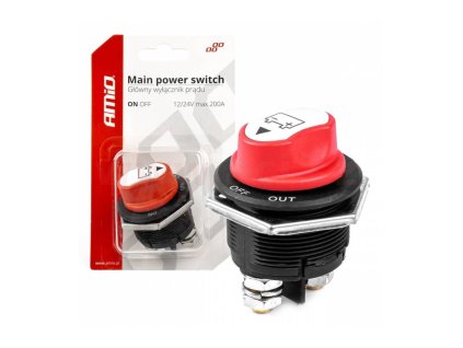 odpojovac baterie 12 24v max 200a