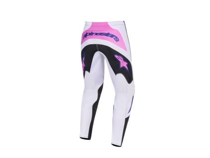 Kalhoty FLUID GRID, ALPINESTARS (černá/světle šedá/fialová) 2026 (Velikost 30)