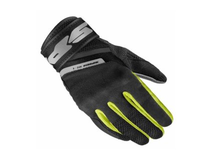 Rukavice NEO-S 2024, SPIDI (černá/bílá/žlutá fluo) (Velikost M)