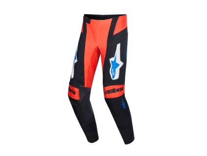 Kalhoty TECHSTAR KNIF, ALPINESTARS (oranžová/černá/modrá) 2026 (Velikost 32)