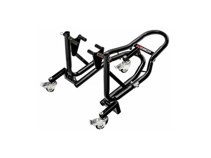 pojizdny stojan na motocykl predni q tech cerny