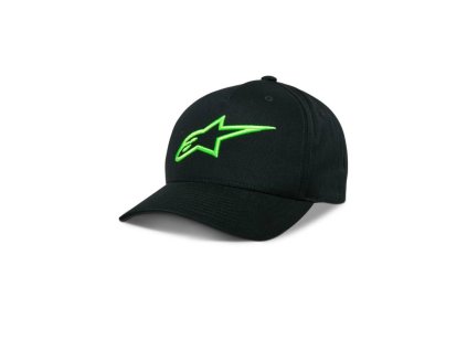 ksiltovka ageless snapback alpinestars cerna zelena