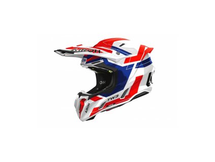 Přilba TWIST 3 Dynasty, AIROH (modro-červená lesklá) 2026 (Velikost S)