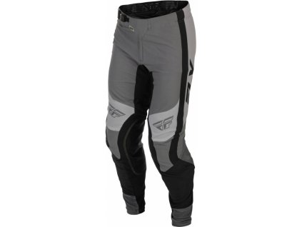 Kalhoty LITE, FLY RACING - USA 2026 (šedá/černá) (Velikost 28)