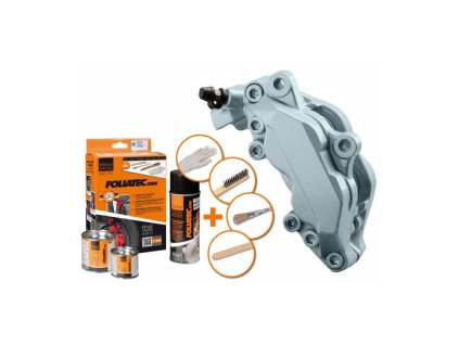 foliatec dvouslozkova barva na brzdy barva stribrna marina bay