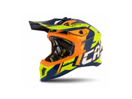 Přilba Cross Pro 2 Contra, CASSIDA (žlutá fluo/oranžová/modrá)