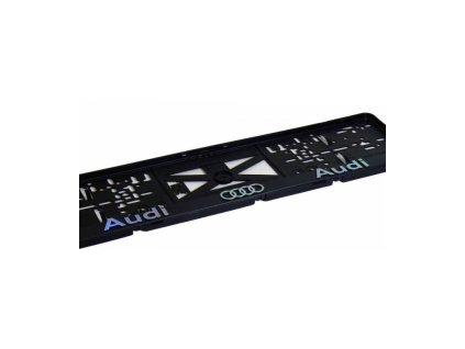 Podznačka 3D AUDI (chrom) - (1 Ks)