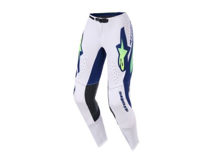 Kalhoty SUPERTECH VISTA, ALPINESTARS (světle šedá/žlutá fluo/zelená/modrá/růžová) 2026 (Velikost 32)