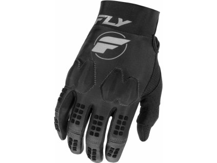 Rukavice EVOLUTION DST, FLY RACING - USA 2026 (černá/šedá) (Velikost XS)