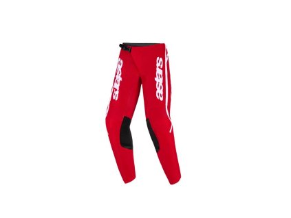 Kalhoty FLUID APEX YOUTH, ALPINESTARS, dětské (červená/bílá) 2026 (Velikost 24)
