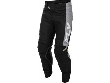 Kalhoty KINETIC, FLY RACING - USA 2026 (černá/šedá) (Velikost 30)
