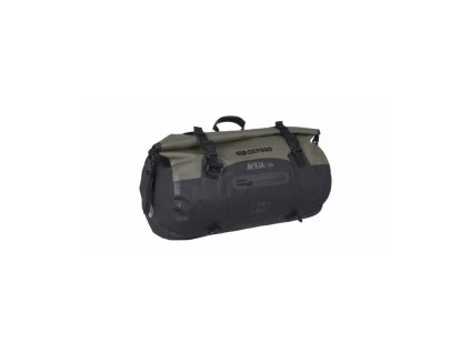 vodotesny vak aqua t 30 roll bag oxford khaki cerny objem 30 l