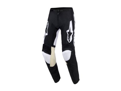 Kalhoty RACER AIR RIWAY, ALPINESTARS (černá/bílá) 2026 (Velikost 32)