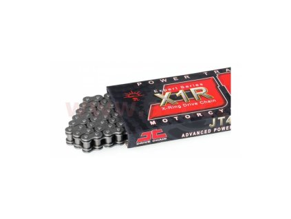 retez 428x1r jt chains x krouzek barva cerna 132 clanku vc rozpojovaci spojky