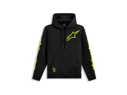 Mikina TRIPLE HOODIE, ALPINESTARS (černá) (Veľkosť L)