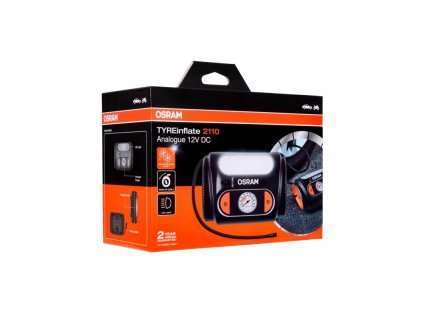 osram kompresor analogovy ukazatel tyreinflate 2110 12v