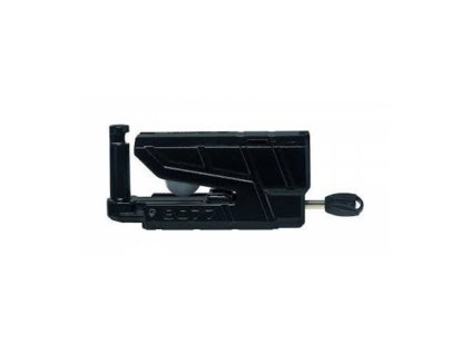 37712 zamek na kotoucovou brzdu granit detecto xplus prumer trmenu 13 mm abus cerny