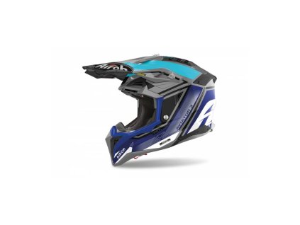 Přilba AVIATOR 3.0 League, AIROH (modrá) 2023