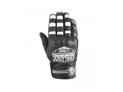 Rukavice IRON GLITCH, NOX EXKLUSIV (černá,bílá) 2026 (Velikost S)