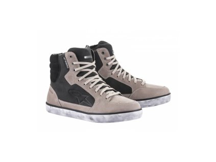 Boty J-6 WATERPROOF, ALPINESTARS (černá/krémová) 2025
