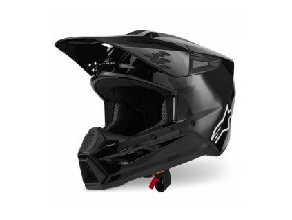 prilba s m3 solid alpinestars cerna 2026