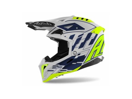 Přilba AVIATOR 3.0 Rampage, AIROH (lesklá modrá) 2022