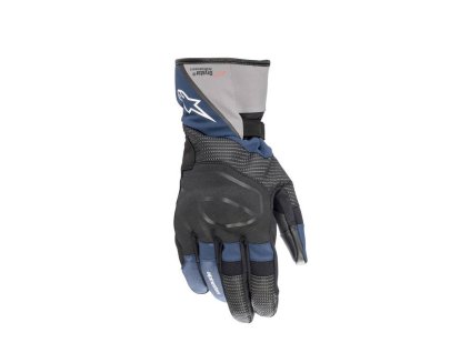 Rukavice ANDES DRYSTAR, ALPINESTARS (tmavě modré/černé/šedé) 2025