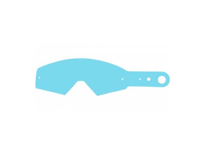 Strhávací slídy plexi pro brýle OAKLEY řady PROVEN, Q-TECH (10 vrstev v balení, čiré)
