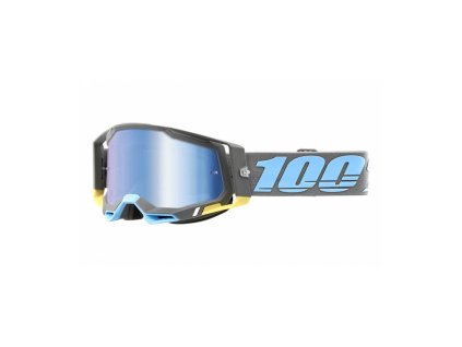 RACECRAFT 2, 100% brýle Trinidad, modré plexi