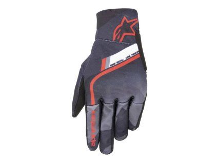 Rukavice REEF, ALPINESTARS (camo/červená/černá/šedá/bílá)