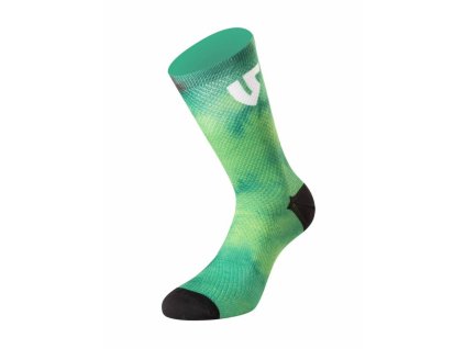Ponožky TYE DYE, UNDERSHIELD (zelená)
