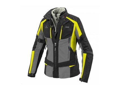 Bunda 4SEASON EVO dámská, SPIDI (černá/šedá/fluo žlutá)