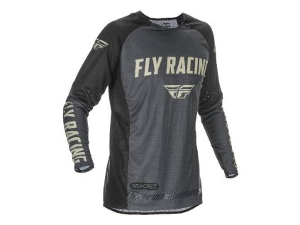 Dres EVOLUTION 2021, FLY RACING (černá/šedá)