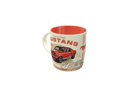 Hrnek Ford Mustang GT 1967 červený