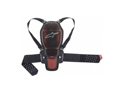 Páteřový chránič NUCLEON KR-1 CELL certifikace CE2, ALPINESTARS (transparentní/šedá/červená/černá) 2026