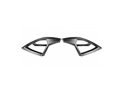čelní kryty vrchní ventilace pro přilby Cross Pro 2, CASSIDA (černá)
