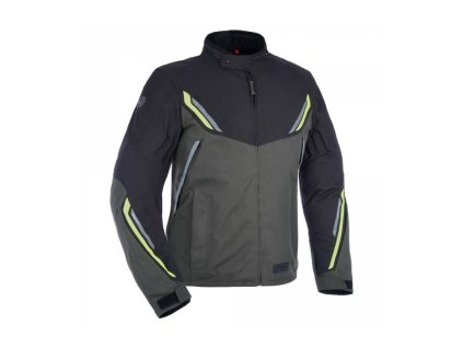 Bunda HINTERLAND DRY2DRY™, OXFORD ADVANCED (černá/šedá/žlutá fluo)
