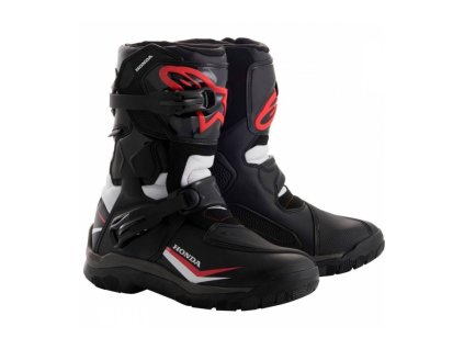 Boty BELIZE DRYSTAR HONDA kolekce, ALPINESTARS (černá/bílá/červená)