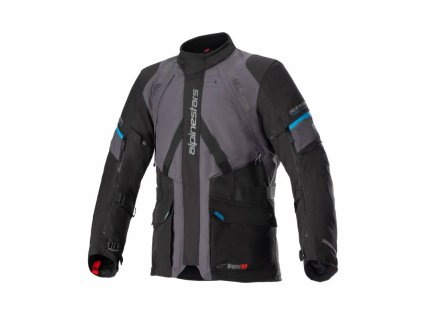 Bunda MONTEIRA DRYSTAR XF, ALPINESTARS (šedo zelená/černá/modrá) 2025