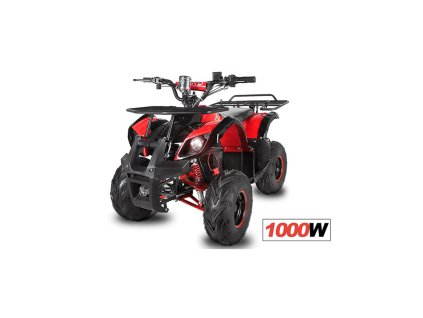 106401 elektricka stvorkolka atv toronto 1000w cervena