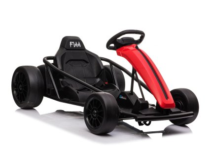 110748 driftovacia motokara drift car 24v cervena hladke drift kolieska 2 x 350w motor drift rezim s rychlostou 13 km h 24v bateria masivna konstrukcia