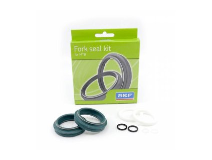 Simeringy do přední vidlice (FOX 40 mm, 2005-2015), SKF (zelené)