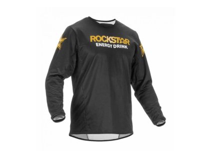Dres KINETIC ROCKSTAR, FLY RACING - USA 2023 (černá/zlatá)