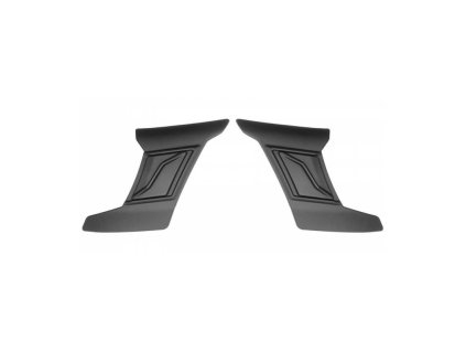 čelní kryty vrchní ventilace pro přilby Cyklon, CASSIDA - ČR (černá matná, pár)