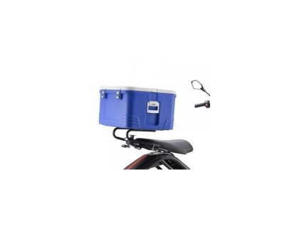 Zadní "PIZZA" termobox X-scooters XR09/XR10 - modrý