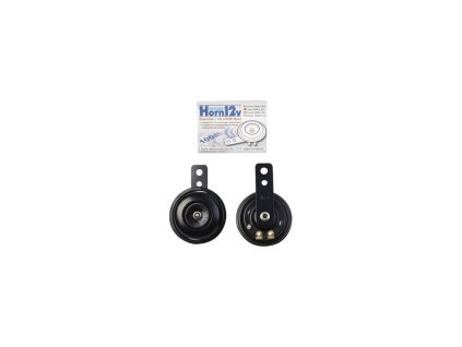 Klakson 12V, 100dB, průměr 70 mm, OXFORD (černý)