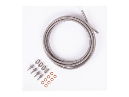 Brzdová hadice průměr 5,7 mm (sada), BRAKING